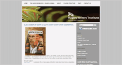 Desktop Screenshot of hagleywriters.net